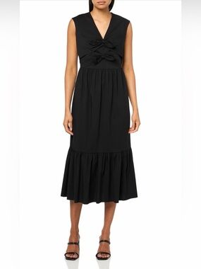 dorothy b pima cotton blend cocktail midi dress House OF CB Dorothy B Pima Cotton Blend Cocktail Midi Dress in Nan Tucket Breeze at Nordstrom, Size Small